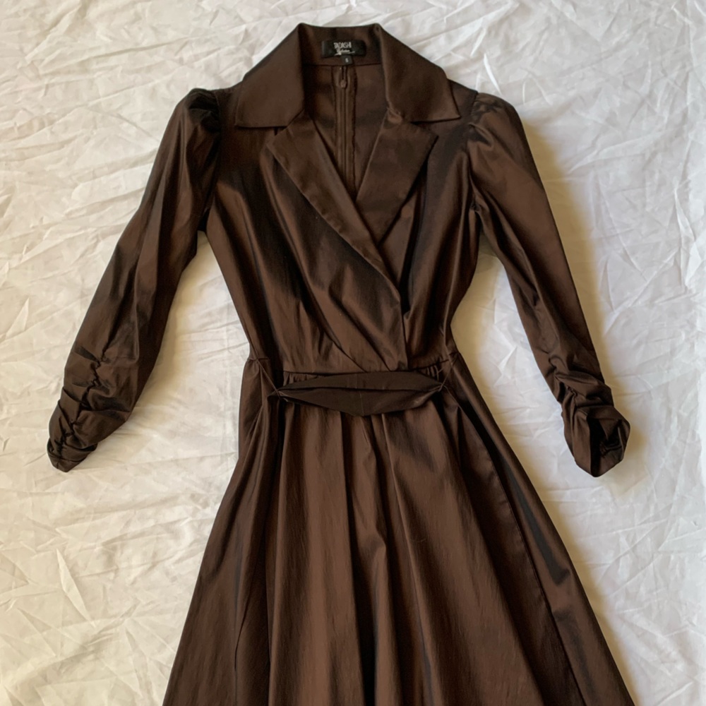 vintage 50s style fit and flare dress